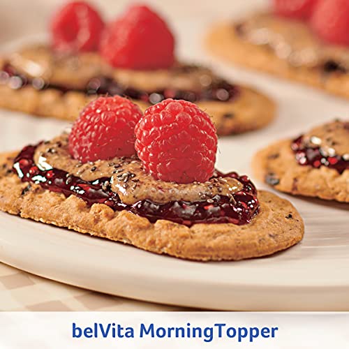 belVita Blueberry Breakfast Biscuits, Value Pack, 12 Packs (4 Biscuits Per Pack)