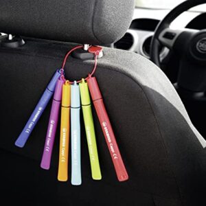 STABILO Cappi Felt-Tip Pen - Wallet of 12 Assorted Colours