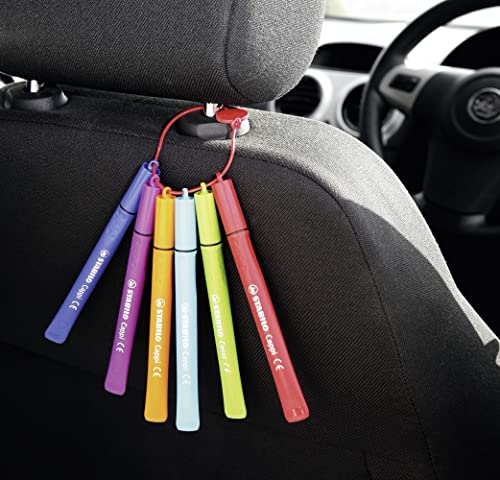 STABILO Cappi Felt-Tip Pen - Wallet of 12 Assorted Colours