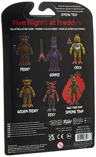 Funko POP Five Nights at Freddy's Articulated Golden Freddy Action Figure, Multicolor, 5.5 inches