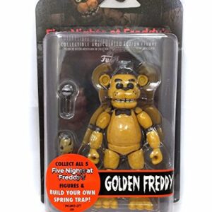 Funko POP Five Nights at Freddy's Articulated Golden Freddy Action Figure, Multicolor, 5.5 inches