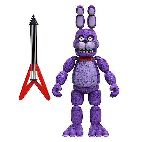 Funko 5" Articulated Action Figure: Five Nights at Freddy's (FNAF) - Bonnie The Rabbit - Collectible - Gift Idea - Official Merchandise - for Boys, Girls, Kids & Adults - Video Games Fans