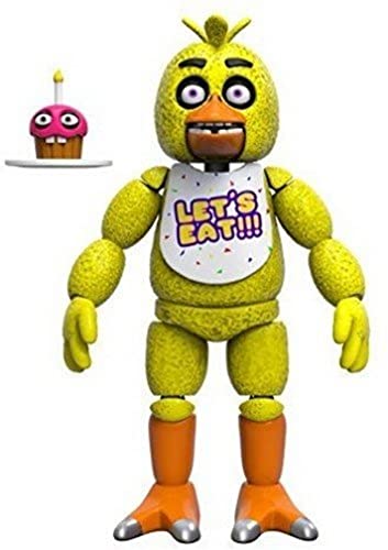 Funko 5" Articulated Action Figure: Five Nights at Freddy's (FNAF) - Chica The Chicken - Collectible - Gift Idea - Official Merchandise - for Boys, Girls, Kids & Adults - Video Games Fans