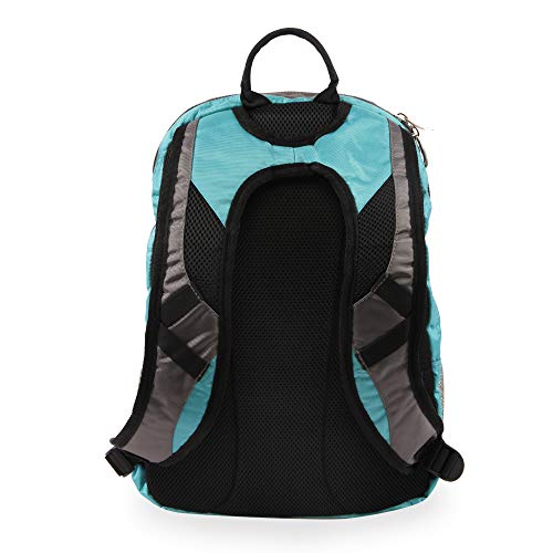 FILA Duel Tablet and Laptop Backpack, Teal, One Size
