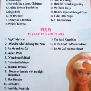 Barbie HOLIDAY DANCE MUSICAL Set Friends Waltz to 15 Christmas Carols & 15 All Time Favorite Songs! (1997 Mr. Christmas)
