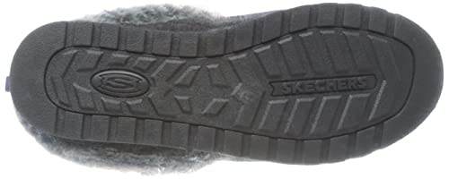 Skechers BOBS Women's Keepsakes - Ice Angel Slipper, Charcoal, 10 W US
