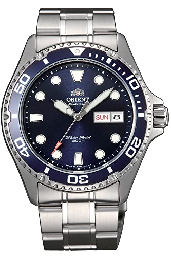 ORIENT Men's Japanese Automatic / Hand-Winding Stainless Steel 200 Meter Diving Watch