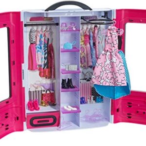 Barbie Fashionistas Ultimate Closet with Clothing and Accessories