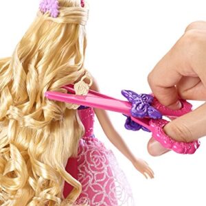 Barbie Endless Hair Kingdom Princess Doll, Pink