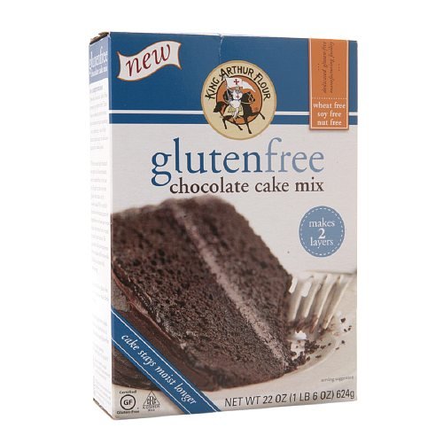 King Arthur Flour Gluten Free Chocolate Cake Mix 22 oz (Pack of 2)