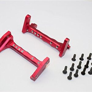 GPM for Vaterra K5 Blazer Ascender Upgrade Parts Aluminum Servo Mount - 2Pcs Set Red