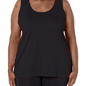 Just My Size Women's Plus-Size Cooldri Performance Scoopneck Tank Top