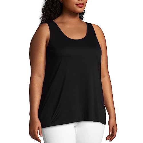 Just My Size Women's Plus-Size Cooldri Performance Scoopneck Tank Top