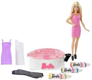 barbie spin art designer with doll, blonde
