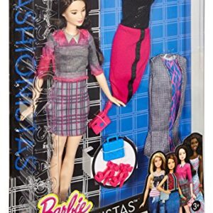 Barbie Fashionista Asian Doll with 2 Additional Outfits