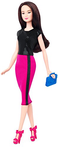 Barbie Fashionista Asian Doll with 2 Additional Outfits