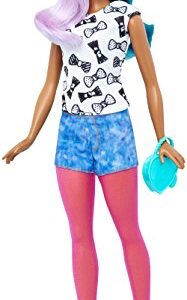 Barbie Fashionista Petite Doll with 2 Additional Outfits