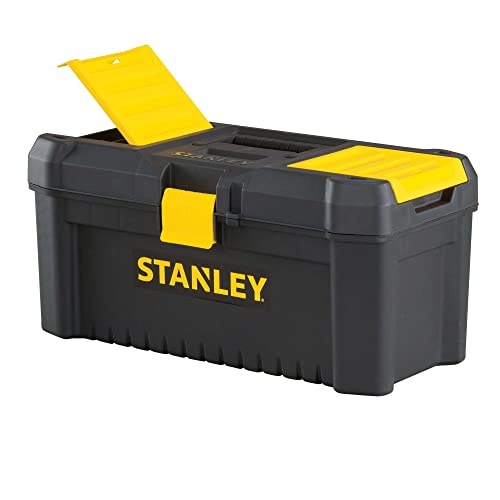 Stanley Tools and Consumer Storage STST16331 Stanley Essential Toolbox, 16", Black/Yellow