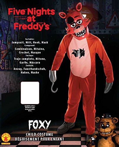 Rubie's Five Nights Child's Value-Priced at Freddy's Foxy Costume, Medium