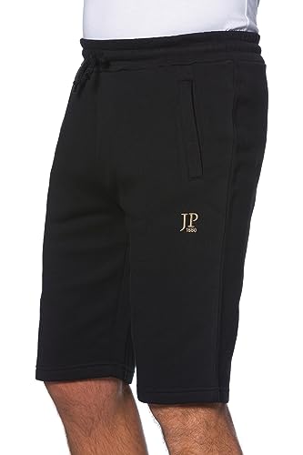 JP 1880 Menswear Big & Tall Plus Size L-8XL JP Logo Comfy Sweat Shorts Black XX-Large 702636 10