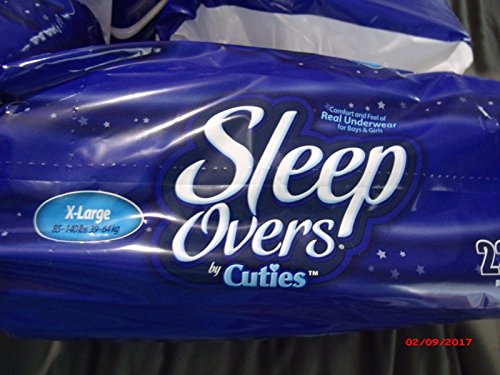 Sleep Overs X- Large XL 85lb-140lb