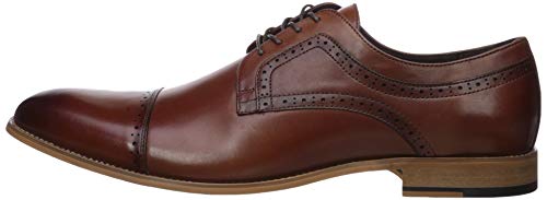 Stacy Adams Men's Dickinson Cap Toe Oxford, Cognac, 11