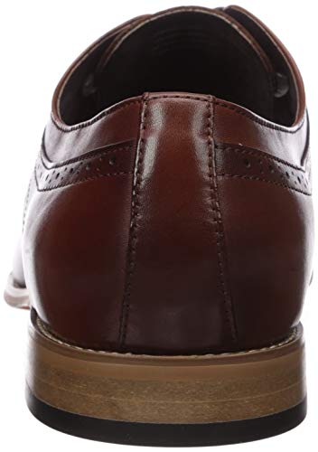 Stacy Adams Men's Dickinson Cap Toe Oxford, Cognac, 11