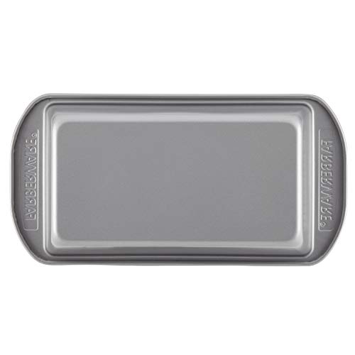 Farberware Bakeware Meatloaf/Nonstick Baking Loaf Pan Set, Two 9-Inch x 5-Inch, Gray