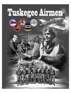 tuskegee airmen by wishum gregory (unframed art print - 11x8.5 inches)