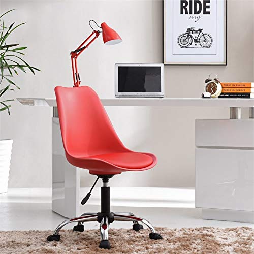 Hodedah Import Armless with Seat Cushion in Office Chair