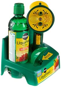 miracle-gro 1016111 liquafeed advance starter kit with garden feeder (6 pack), 16 oz