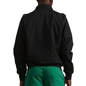 Members Only Men's Classic Iconic Racer, Slim Fit Jacket (Black, XL)