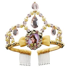 Disguise Disney Princess Belle Beauty & the Beast Classic Girls' Tiara 6 x 5.5 x 3.5 inches