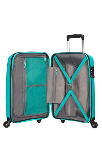 American Tourister Bon Air - Spinner 55 cm, 31.5 liters, Cabin Luggage, Deep Turquoise