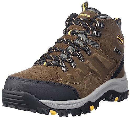 Skechers Men's Relment Pelmo Chukka Boot,Khaki,8.5 M US