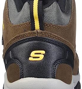 Skechers Men Relaxed Fit¿: Relment - Pelmo Chukka Boot, Khaki Suede, 8 US