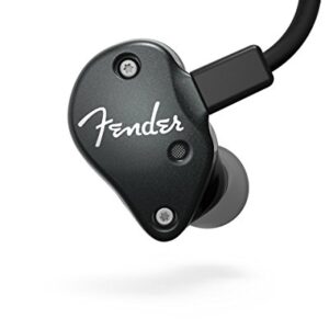 Fender FXA6 Professional In-Ear Headphone Monitors, Black