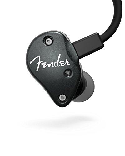 Fender FXA6 Professional In-Ear Headphone Monitors, Black