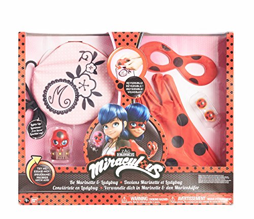 Bandai – 39780 – Miraculous Fancy Dress Set, One size – Red