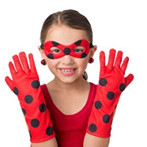 Bandai – 39780 – Miraculous Fancy Dress Set, One size – Red