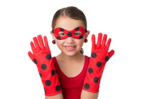 Bandai – 39780 – Miraculous Fancy Dress Set, One size – Red