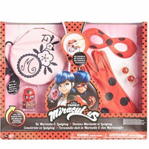 Bandai – 39780 – Miraculous Fancy Dress Set, One size – Red