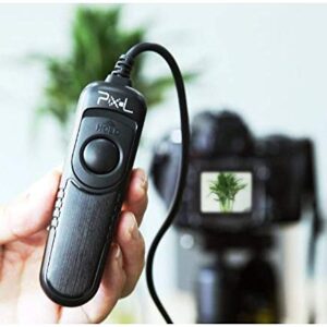 Pixel Wired Shutter Release Remote Control Cable UC1 for Olympus E-M1 E-M5 E-M10 EPL8 EPL7 EPL6 EPL5 EPL3 EPL2 EP5 EP3 E400 E410 E420 E450 E510 E520 E550 E600 Replaces Olympus RM-UC1