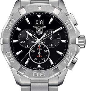 TAG Heuer Men's CAY1110.BA0927 Aquaracer Analog Display Swiss Quartz Silver Watch