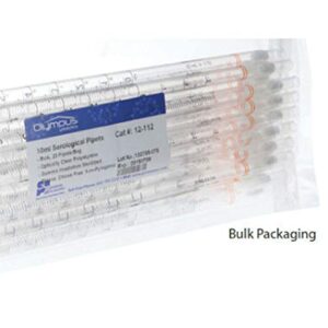 Olympus 5ml Serological Pipets, Bulk, Sterile, 500 Serological Pipettes/Unit