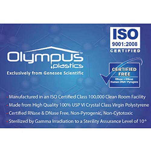 Olympus 5ml Serological Pipets, Bulk, Sterile, 500 Serological Pipettes/Unit