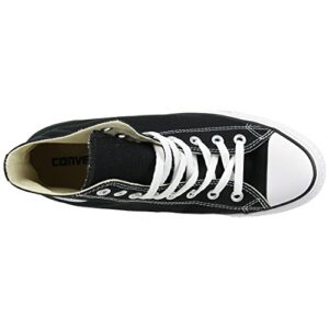 Converse Chuck Taylor All Star Classic High Top Sneakers (US Men 3 / US Women 5, Black/White)