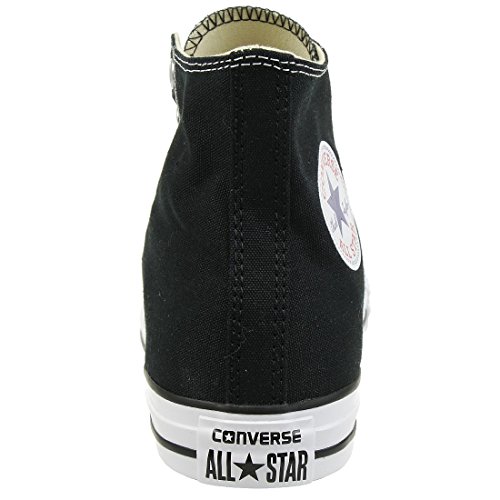 Converse Chuck Taylor All Star Classic High Top Sneakers (US Men 3 / US Women 5, Black/White)