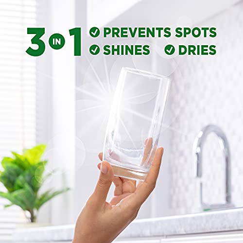 Cascade Platinum Dishwasher Rinse Aid, 8.45 fl oz (Packaging May Vary)