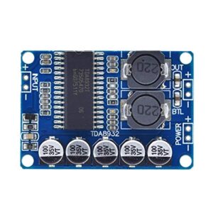 HiLetgo 2pcs TDA8932 35W Mono Digital Amplifier Board Low Power Consumption Stereo Amplifier